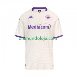 Camisola ACF Fiorentina Homem Equipamento Segundo 2025-2026 Manga Curta